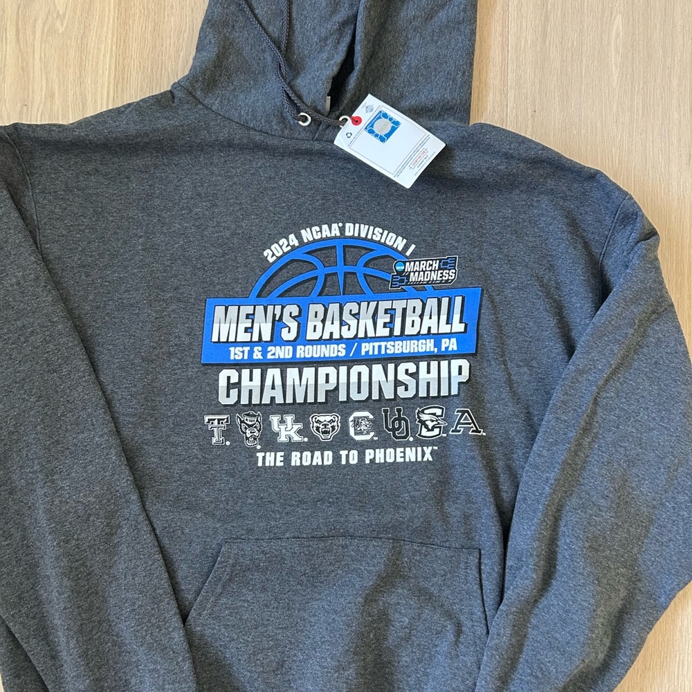 NCAA March Madness 2024 Basketball Championship Hoodie